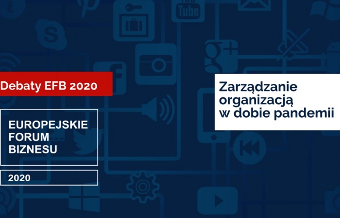 Debata: „Zarządzanie firmą w pandemii. Szansą przyspieszona digitalizacja” 