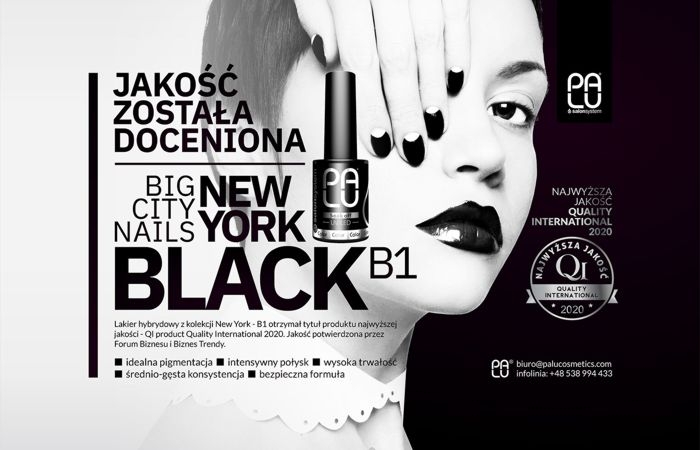 Lakiery hybrydowe Palu nagrodzone Godłem QI 2020!