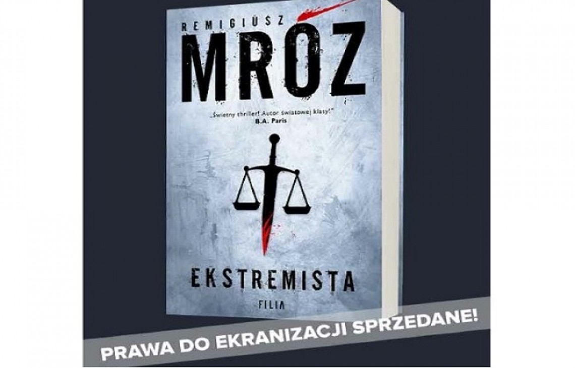 Remigiusz Mróz w formie - nowa ksiażka 19 maja!