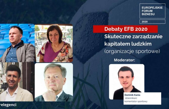 Debata: Skuteczne zarządzanie kapitałem ludzkim (organizacje sportowe)