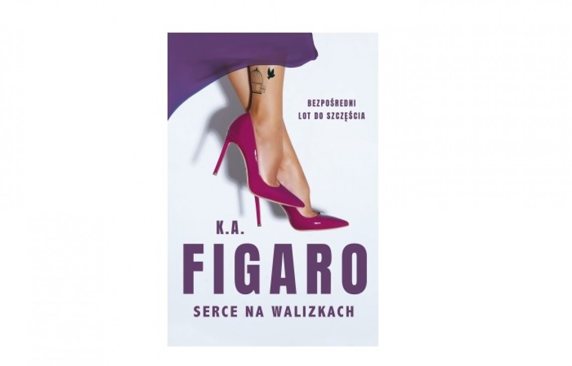 "Serce na walizkach" - pierwszy tom serii "Rozdroża" K.A. Figaro, autorki bestsellerowego cyklu "Rozchwiani"