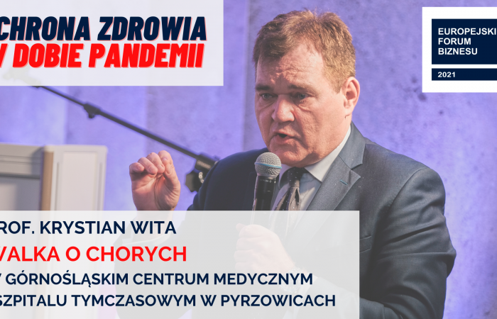 Ochrona zdrowia w dobie pandemii cz.II -  Doświadczenia w walce o chorych z pandemią