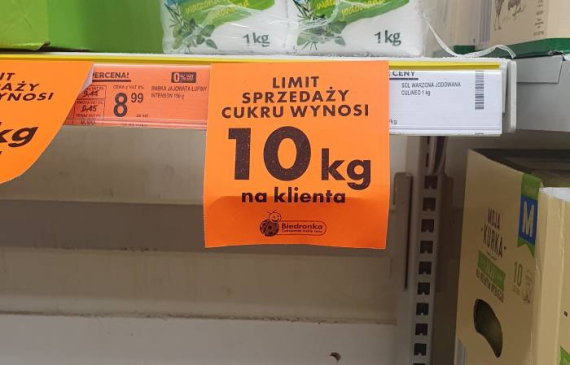 Nie ulegliśmy cukrowej panice. Tylko blisko 13 proc. kupiło produkt na zapas