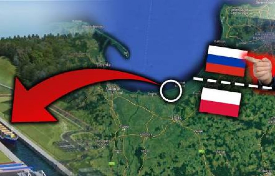 Rosyjski atak propagandowy na przekop Mierzei Wiślanej