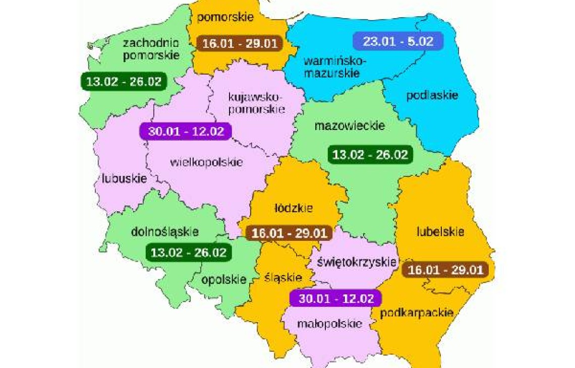 Ferie zimowe 2023