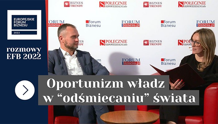 Oportunizm władz w “odśmiecaniu” świata