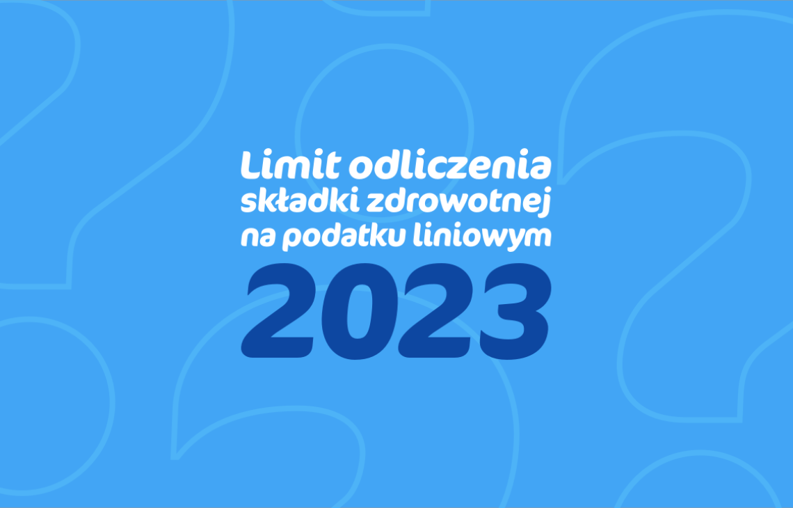  Kwota limitu odliczenia w składce zdrowotnej 