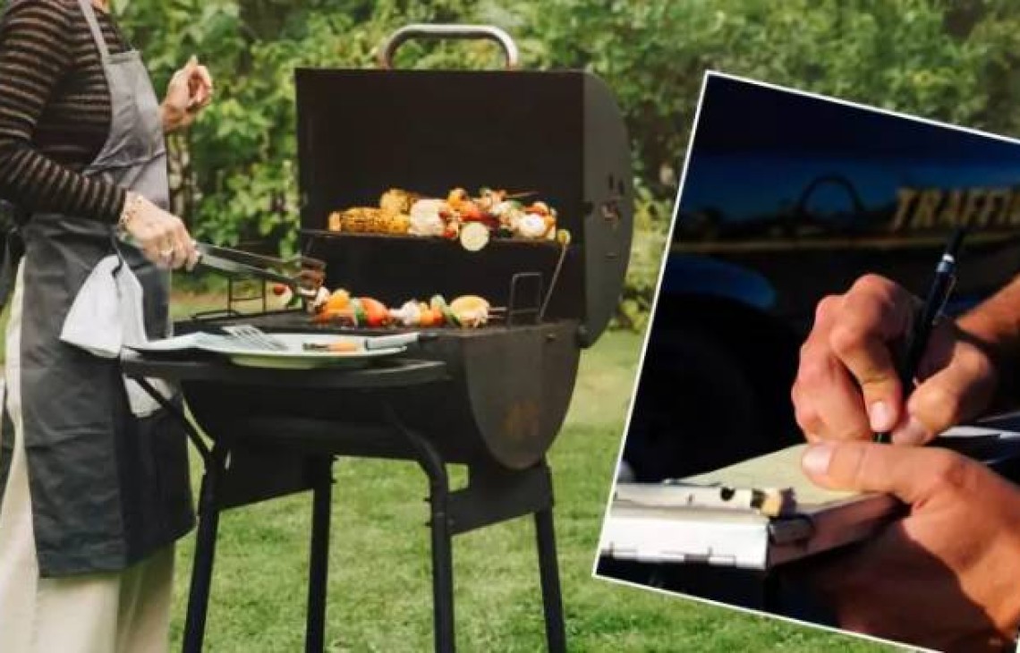 Majówkowe grillowanie może zakończyć się mandatem