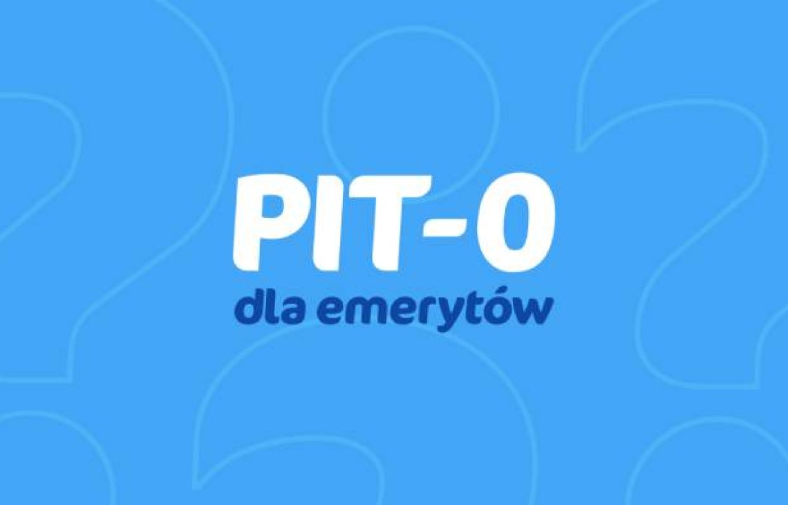 PIT-0 dla emeryta to chwyt marketingowy, a nie korzyść