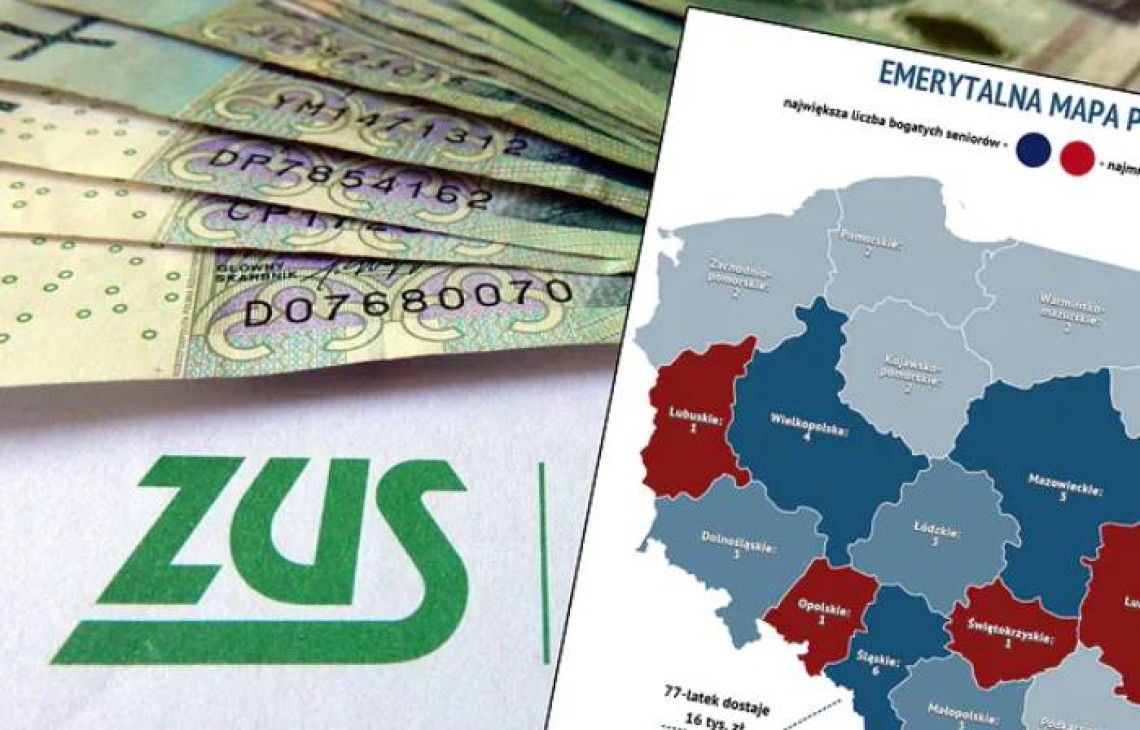 Rekordziści ze świadczeniami emerytalnymi w Polsce