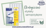 Avery Zweckform - Zrównoważony rozwój jest naszym priorytetem!