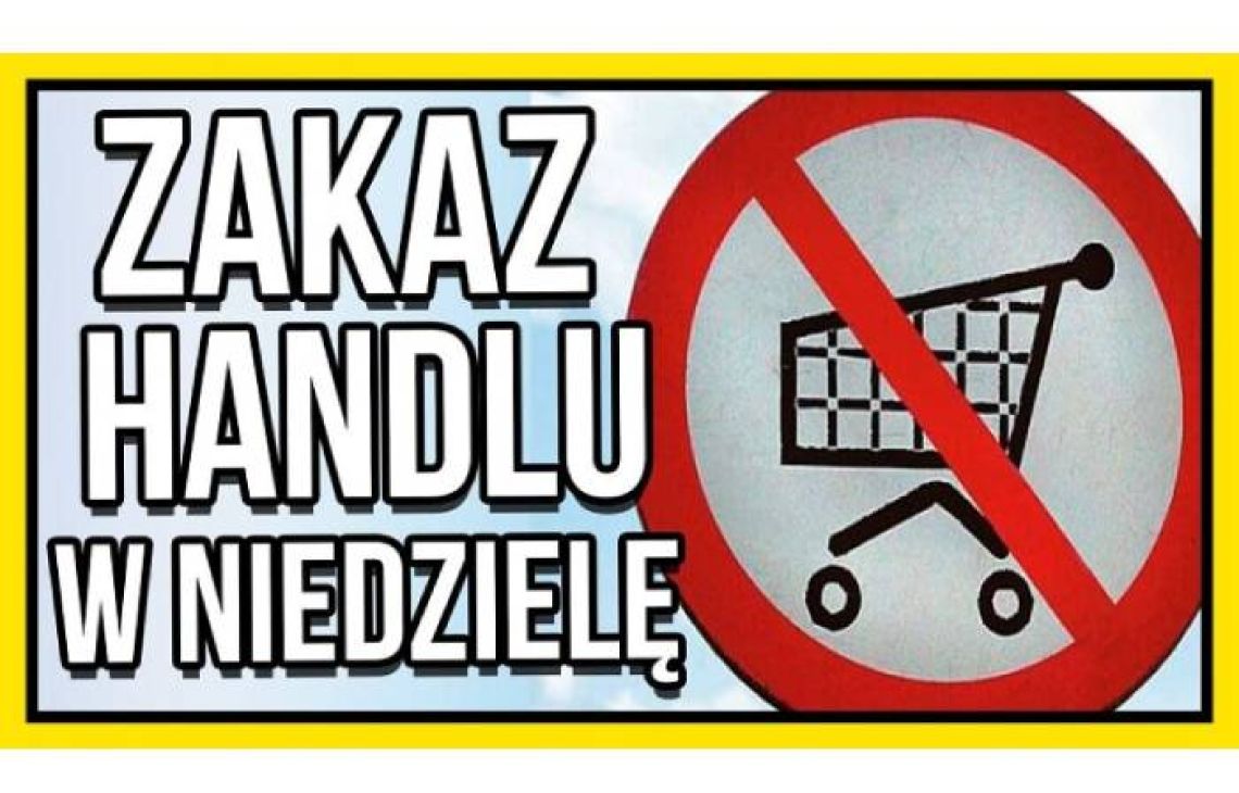 Co z zakazem handlu w niedziele?