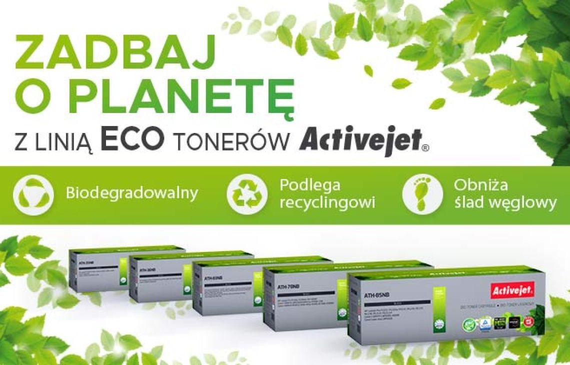 W trosce o środowisko z Eco Marką Activejet