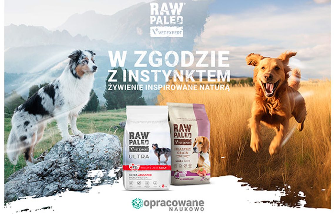1.	RAW PALEO - marka inspirowana pierwotnymi potrzebami zwierząt