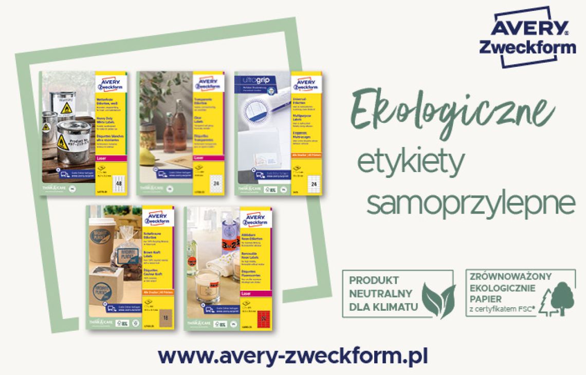 Avery Zweckform: Pionier zrównoważonego rozwoju!