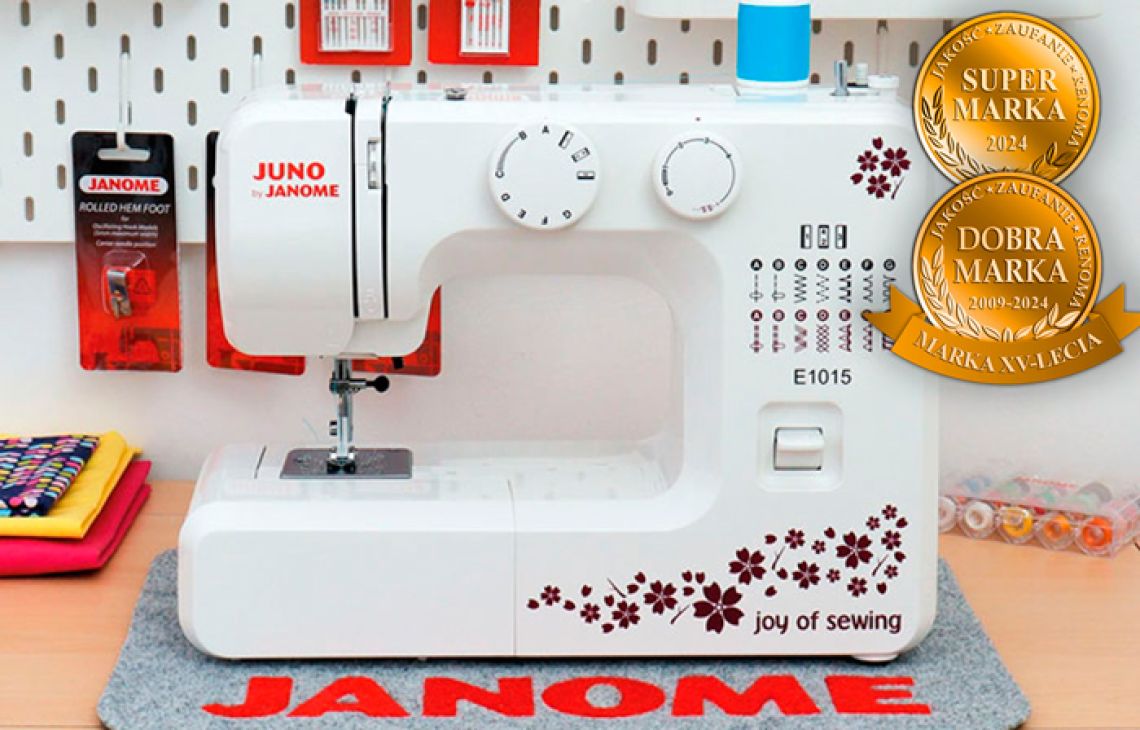 Maszyny Janome ponownie wyróżnione tytułem Super Marka oraz godłem Marka XV-lecia!