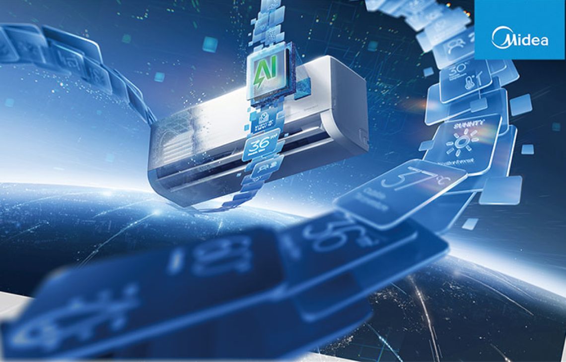 Midea Solstice – klimatyzacja z przyszłości z technologią AI EcoMaster