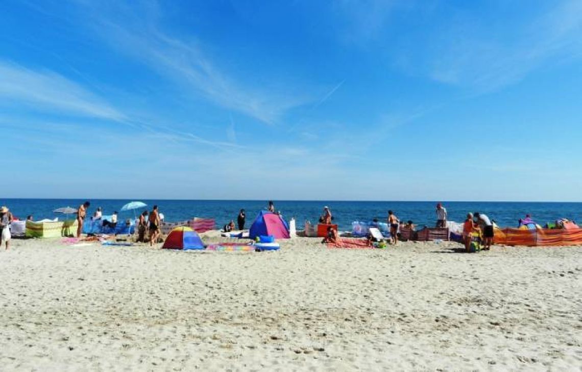 Plażowy lifestyle na polskim wybrzeżu