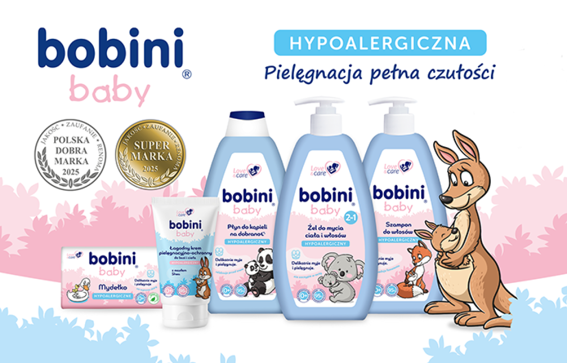 Bobini wyróżnione! Marka po relaunchu z tytułami Super Marka 2025 oraz Polska Dobra Marka 2025