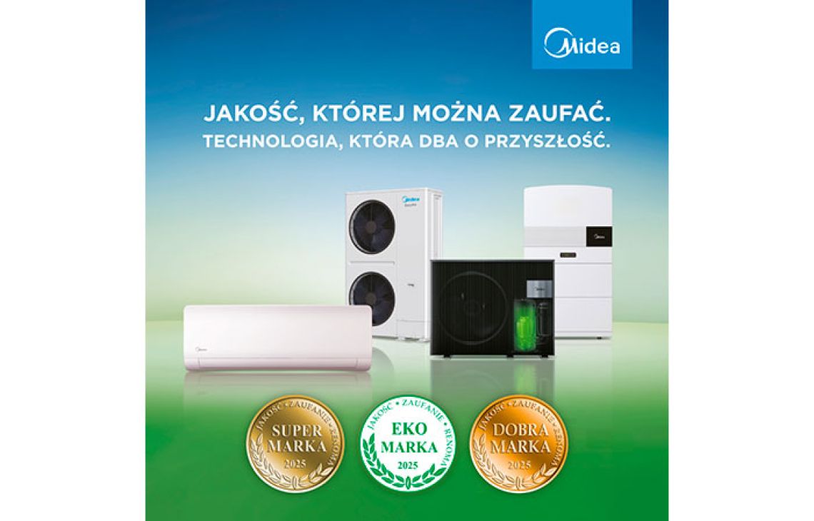 Potrójny sukces Midea - technologia, która wspiera nowoczesne inwestycje