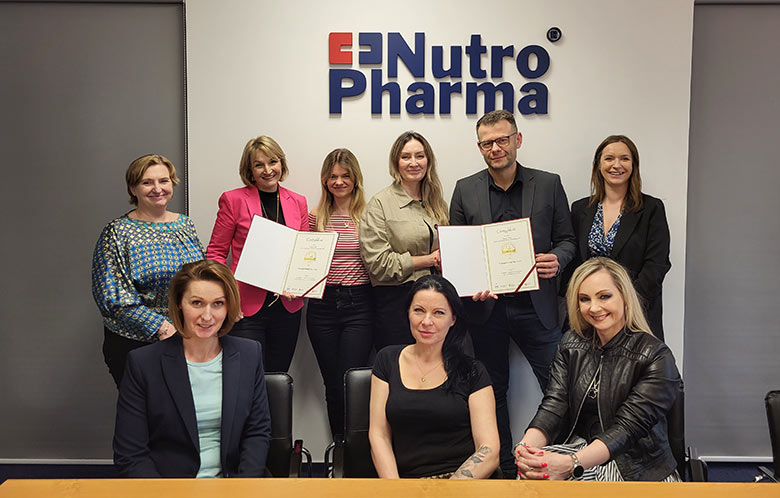  NutroPharma za produkty linii Nutrique oraz za NQS – NutroPharma Quality System zdobyła podwójne Złote Godło QI 2023 w kategoriach Produkt oraz System w Programie Najwyższa Jakość Quality International