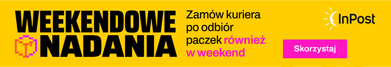 INPOST WEEKENDOWE NADANIA BANER