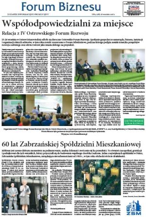 Forum Biznesu - nr 9 (188), wrzesień 2018 