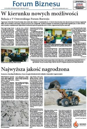 Forum Biznesu - nr 11 (202), październik 2019