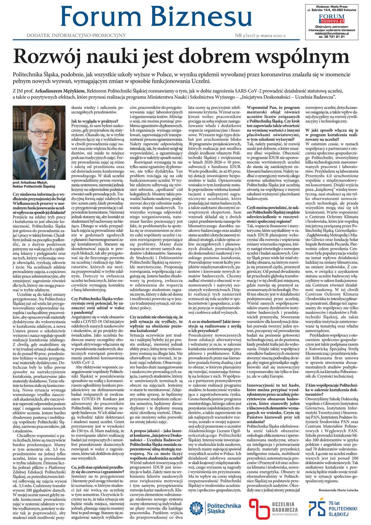 Forum Biznesu - nr 03 (207), marzec 2020