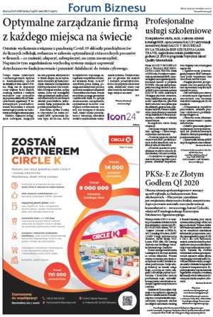 Forum Biznesu - nr 10 (214), wrzesień 2020