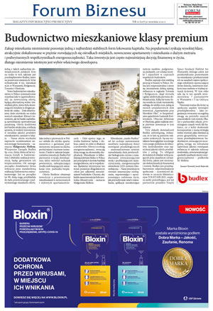 Forum Biznesu - nr 11 (227), wrzesień 2021